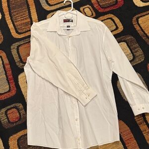 JF J.Ferrar Classic White Dress Shirt